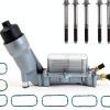 Aluminum Oil Cooler Kit DSkoiph M16 Aluminum-0