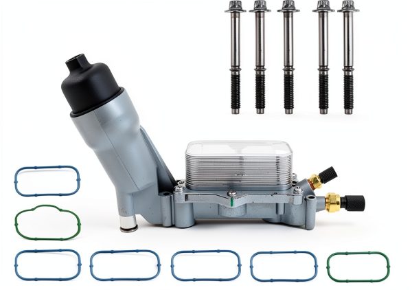 Aluminum Oil Cooler Kit DSkoiph M16 Aluminum-0