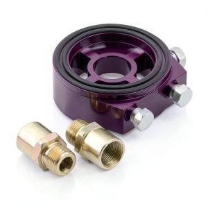 AJP Distributors Aluminum Oil Filter Relocation Kit for Car-0