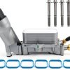 DSkoiph Aluminum Oil Cooler Kit for Cars-8