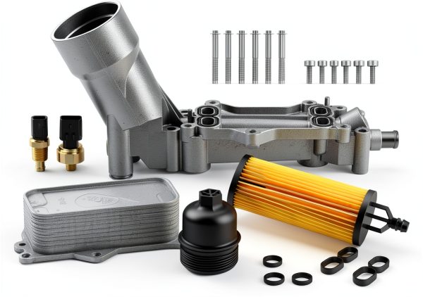 KLN PERFORMANCE Aluminum Oil Filter Housing for Chrysler 300-7