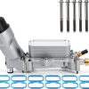 DSkoiph Aluminum Oil Cooler Kit for Cars-0