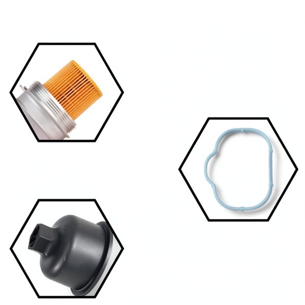 Mocar7 Oil Cooler Filter Housing Kit Aluminum-3