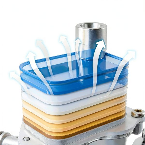 WEILEITE Aluminum Oil Cooler for Chevy Cruze-4