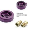 AJP Distributors Aluminum Oil Filter Relocation Kit for Car-1