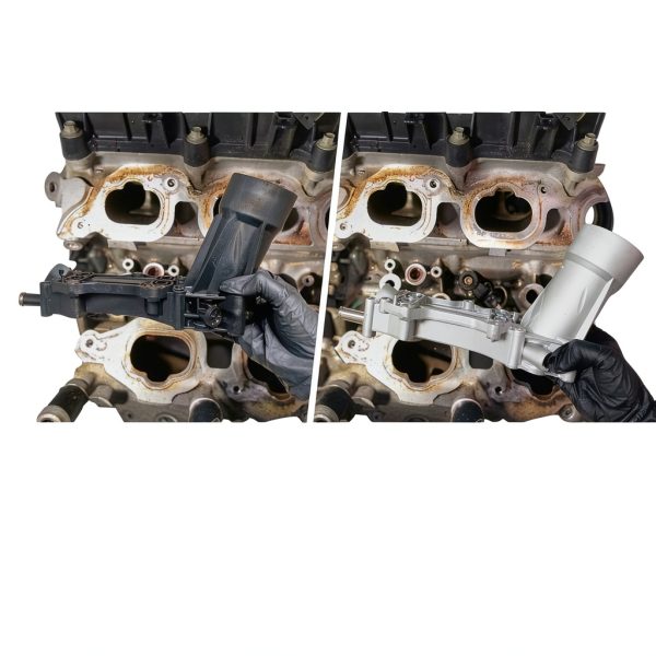 KLN PERFORMANCE Aluminum Oil Filter Housing Replacement-1