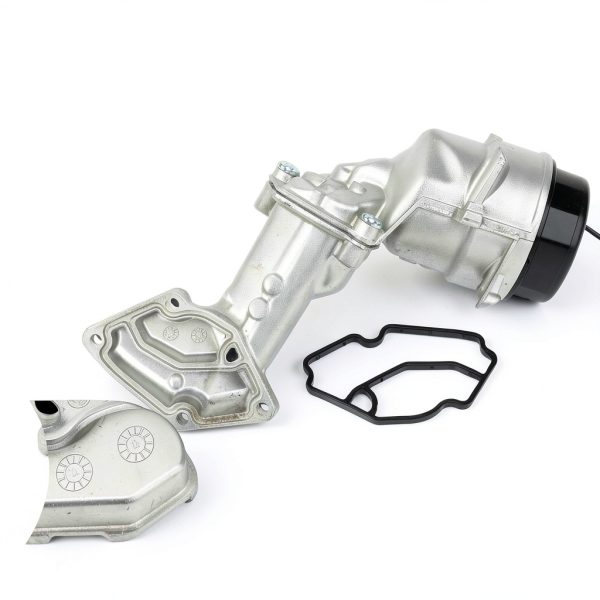 Oil Filter Relocation Kit A-Premium Aluminum-4
