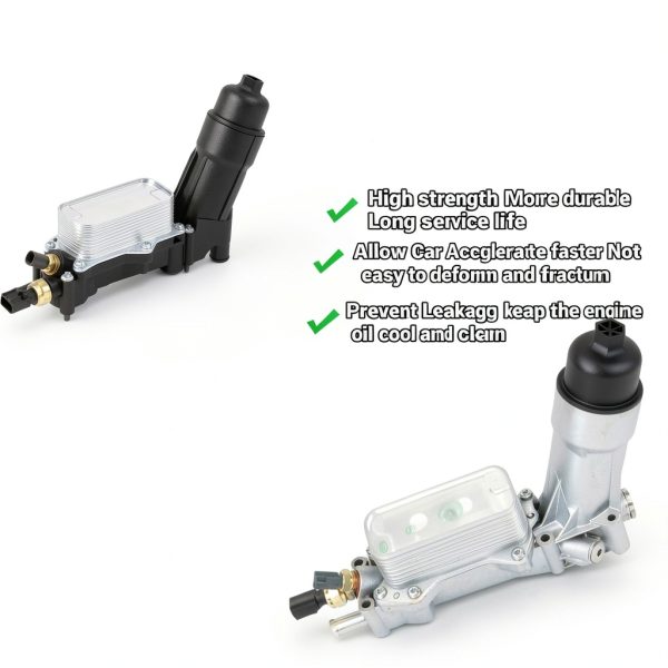 Mocar7 Oil Cooler Filter Housing Kit Aluminum-6
