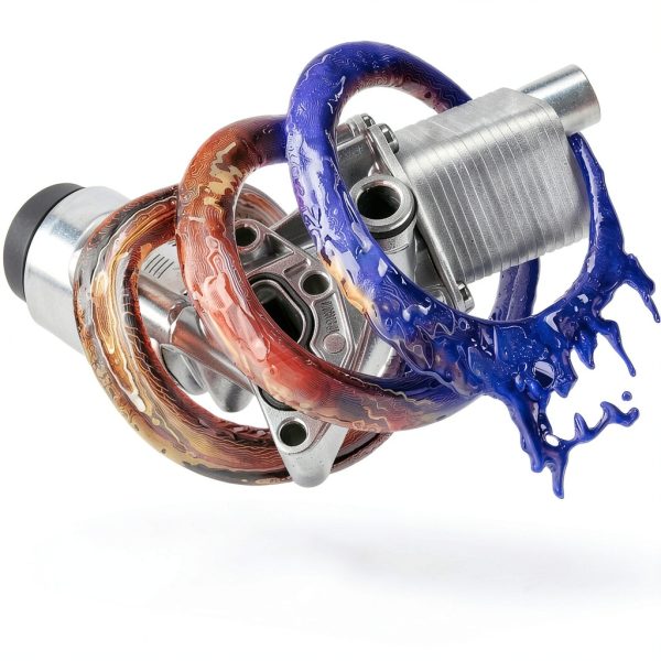 WEILEITE Aluminum Oil Cooler for Chevy Cruze-3