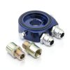 AJP Distributors Oil Filter Relocation Kit Universal Blue-0