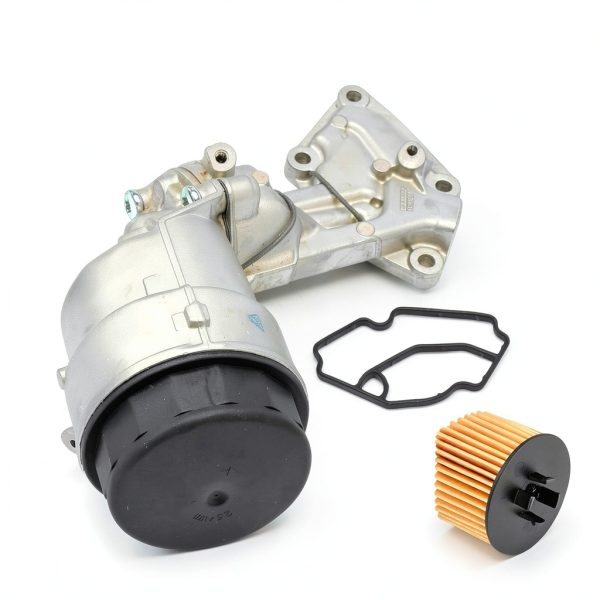 Oil Filter Relocation Kit A-Premium Aluminum-3