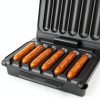 Hot Dogs Machine, Electric Grill with Oil Drip Tray, and Cord Storage, Ideal for Veggie Sausages, BBQ or Sausage, Nonstick Plate for Easy Clean-5
