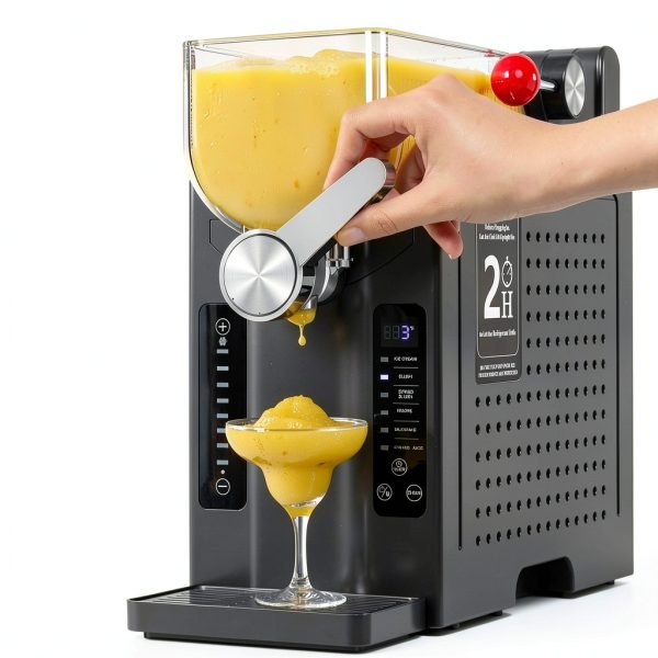 Slushy Machine Rellytech Home Frozen Drink Maker No Ice 6 Programs-6