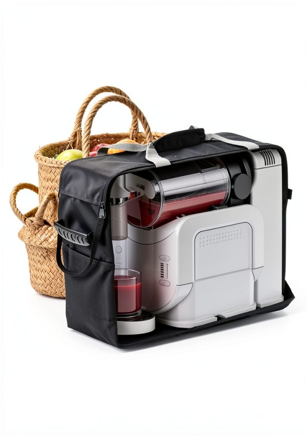 Carrying Bag for Ninja Slushie Machine FS301 & FS300, Portable Travel Tote Storage Bag with Front-Opening Design for Frozen Drink Maker, Thick Padded Protector for Machine Accessories-6