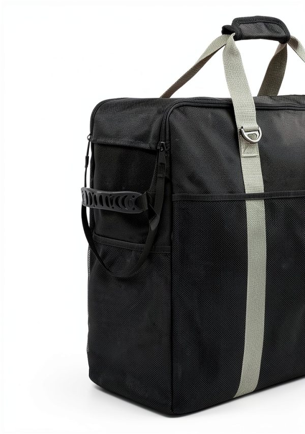 Carrying Bag for Ninja Slushie Machine FS301 & FS300, Portable Travel Tote Storage Bag with Front-Opening Design for Frozen Drink Maker, Thick Padded Protector for Machine Accessories-3