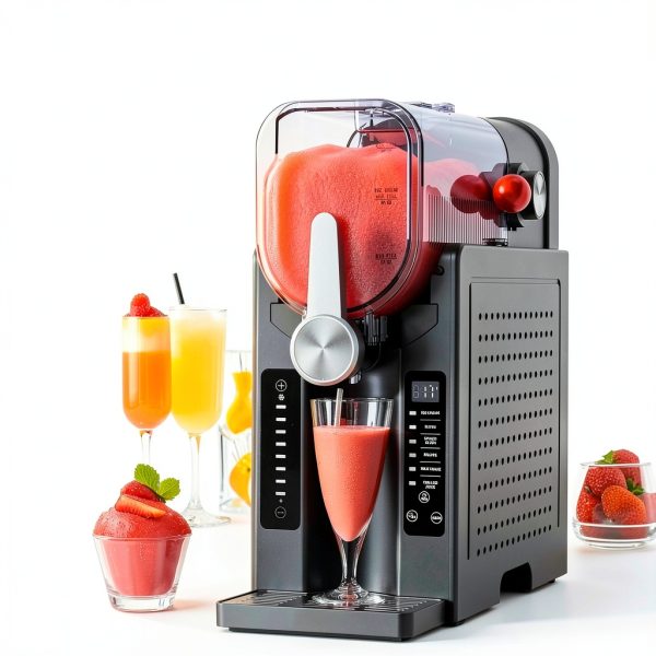 BKPPM Slushie Machine No Ice Needed 6-Program Frozen Drink Maker-3