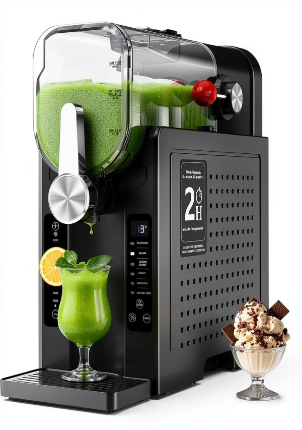 Slushy Machine Rellytech Home Frozen Drink Maker No Ice 6 Programs-0