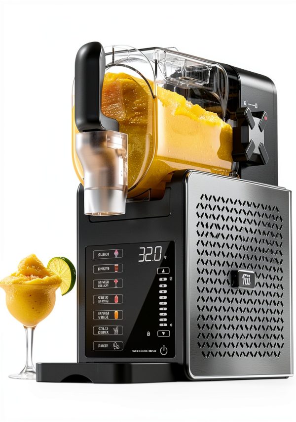 Fiii Slushie Machine 92oz with 6 Preset Programs Quiet Operation-0