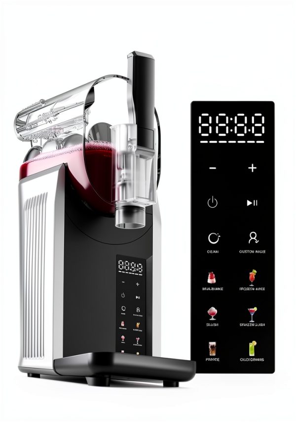 Slushie Machine EASTPLUS 68oz Vanilla Maker Rapid Freeze Self-Clean-3