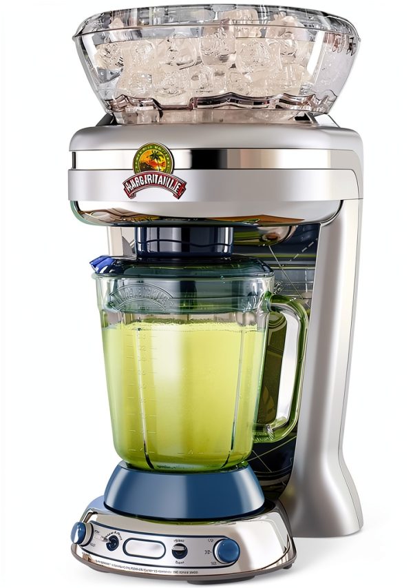 Margaritaville Key West Frozen Concoction Maker with Easy Pour Jar and XL Ice Reservoir, 4 Programmed Drink Settings, Great for Entertaining and Parties-0