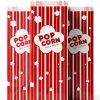 2 oz Paper Popcorn Bags Bulk (100 Pack) Large Red & White Pop-corn Bag Disposable for Carnival Themed Party, Movie Night, Halloween, Popcorn Machine Accessories & Supplies, Individual Servings-0