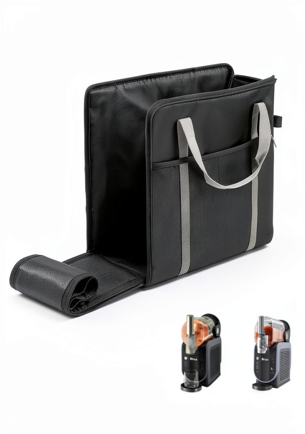 Carrying Bag for Ninja Slushie Machine FS301 & FS300, Portable Travel Tote Storage Bag with Front-Opening Design for Frozen Drink Maker, Thick Padded Protector for Machine Accessories-1