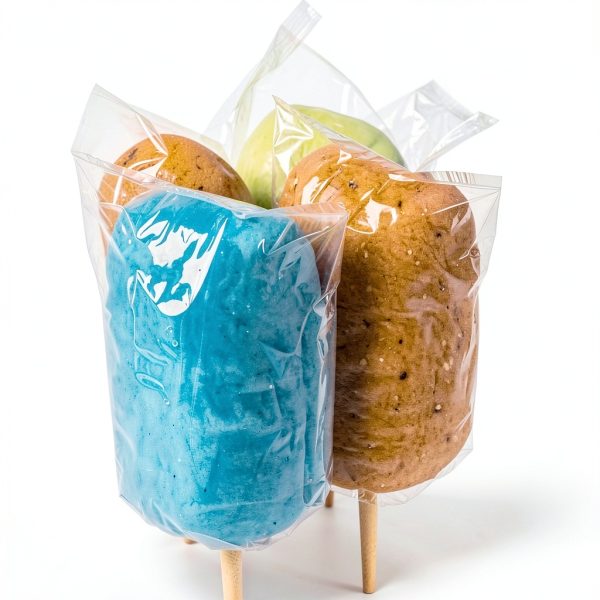 Cotton Candy Cones (100 Pack) – White Kraft Paper Sticks for Floss Sugar & Carnival Treats, Compatible with Cotton Candy Machines – Stock Your Home-5