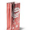 Popcorn Bags MAQIHAN Flat Bottom Paper 50 Pack Red Stand Up-2
