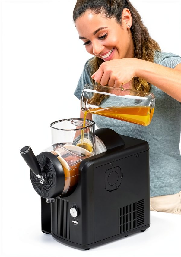 HiCOZY F3 Slushie Machine Gray 1.2L Self-Cleaning Frozen Drink-3