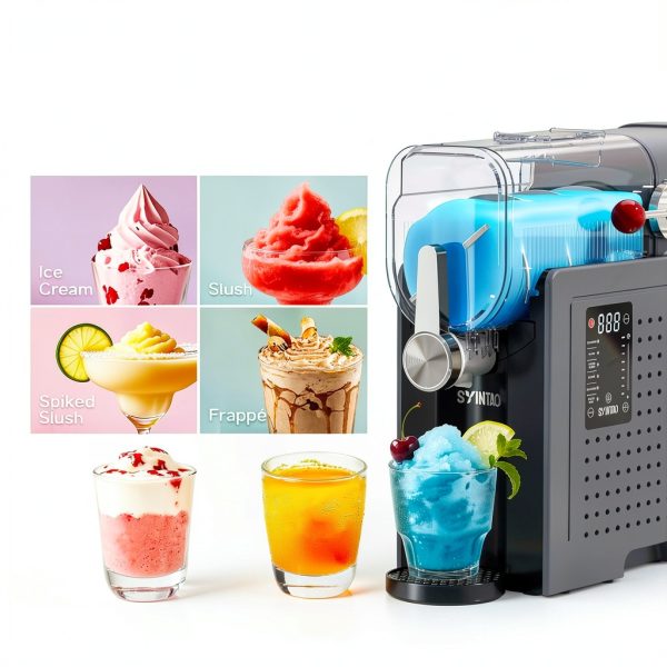 Slushie Machine SYINTAO SBL-2408 88oz Ice-Free Frozen Drink Machine-2