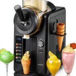 HiCOZY F3 Slushie Machine Gray 1.2L Self-Cleaning Frozen Drink-0