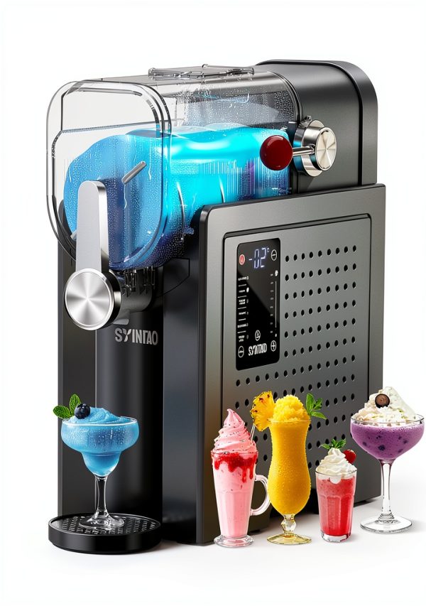 Slushie Machine SYINTAO SBL-2408 88oz Ice-Free Frozen Drink Machine-0