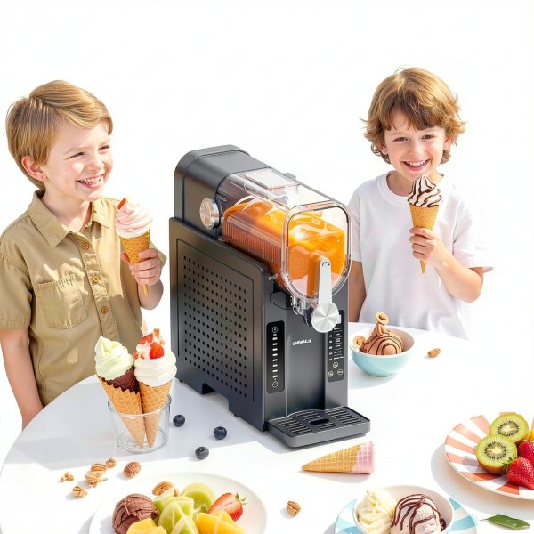 Slushie Machine Initio AD03 Grey Drink Maker with 6 Preset Programs-4